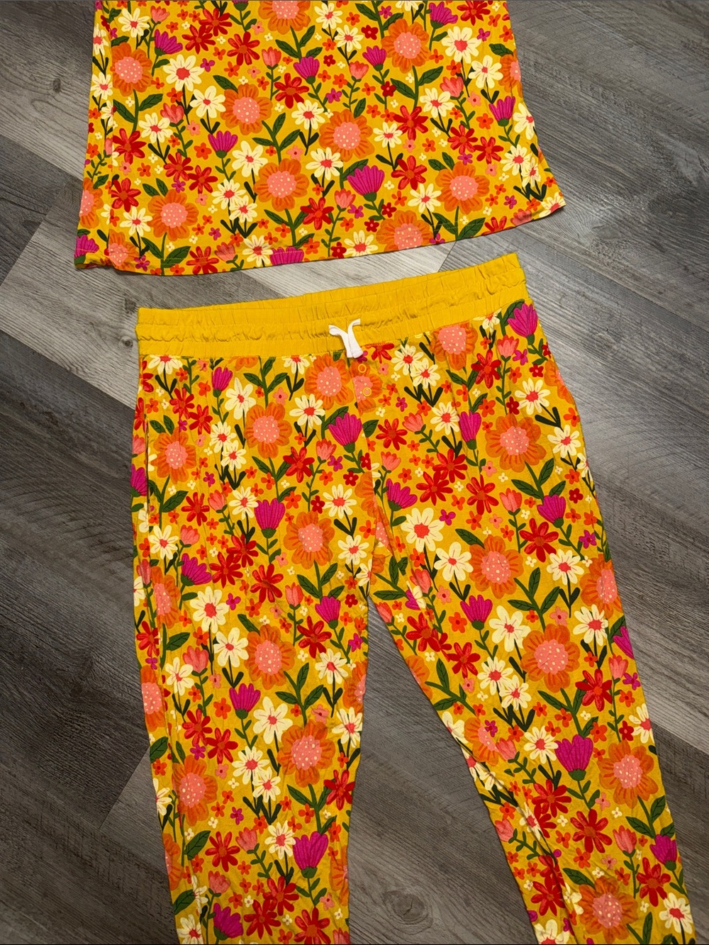 Little Sleepies pajama set top bottom pants shirt - Picture 2 of 4